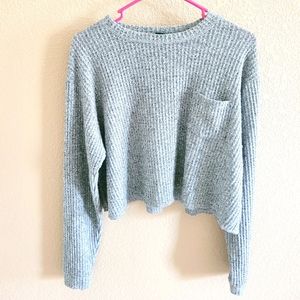 Waffle Cropped Long Sleeve - Target - Wild Fable